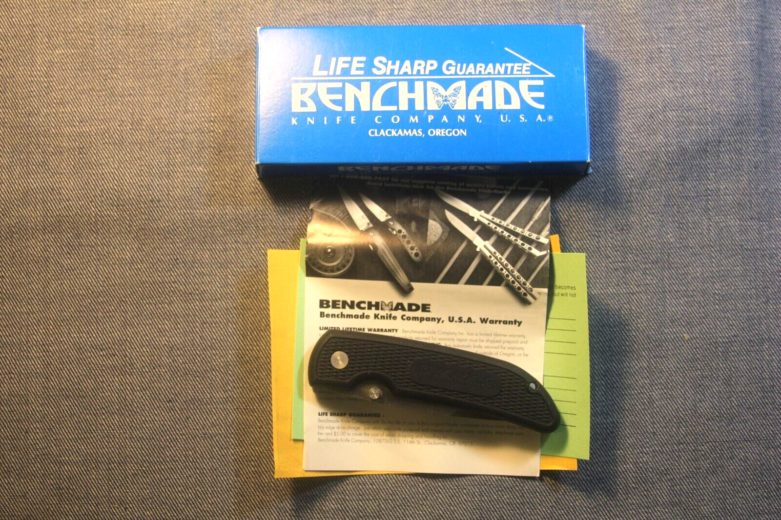 VINTAGE BENCHMADE  401-S  PANTHER