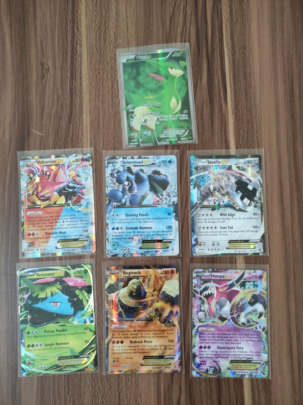 7 Ultra Rare / Promo XY Pokémon Cards Pokemon EX / Full Art Job Lot