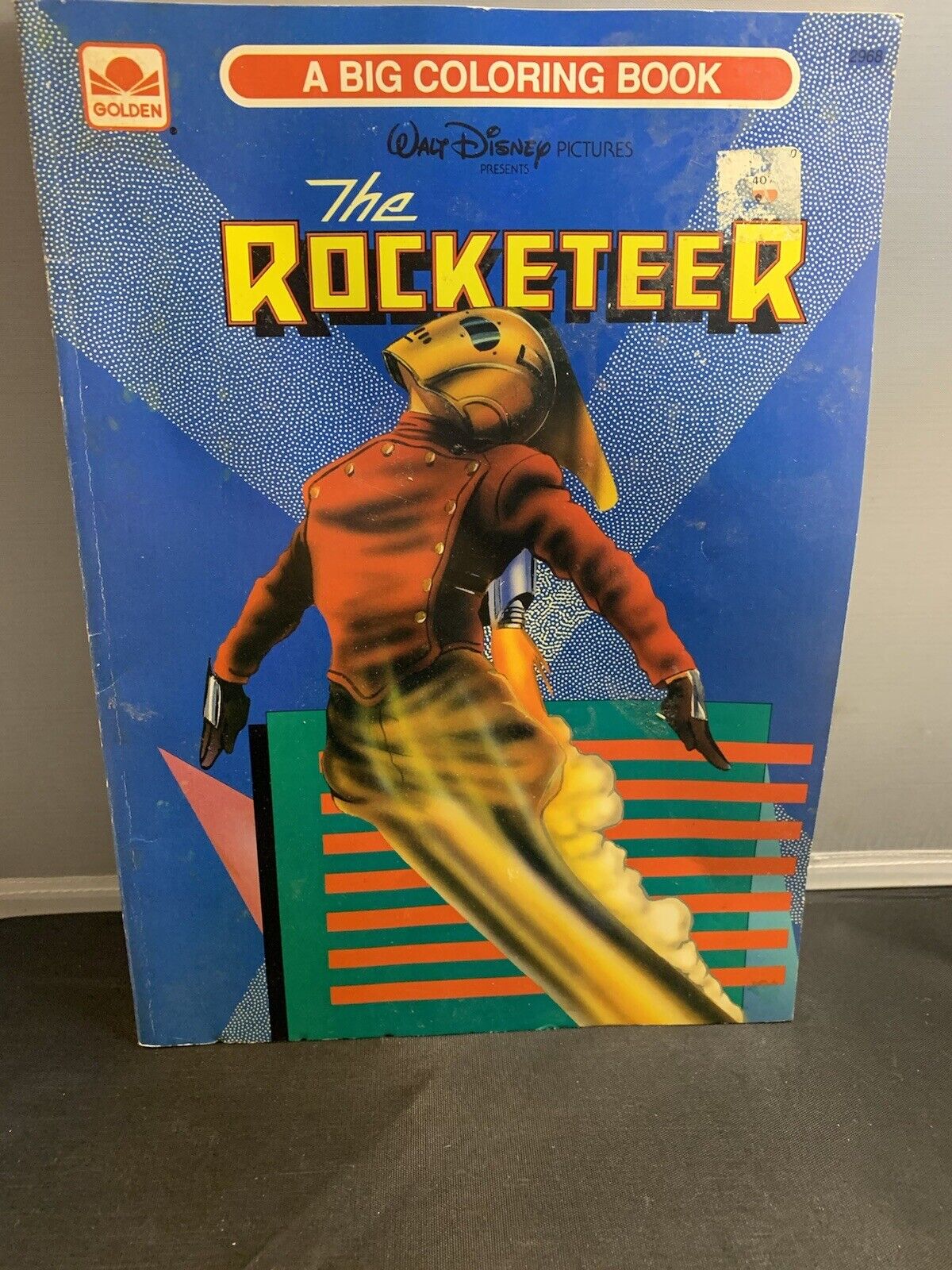 The rocketeer A Big Coloring Book Golden Walt Disney 