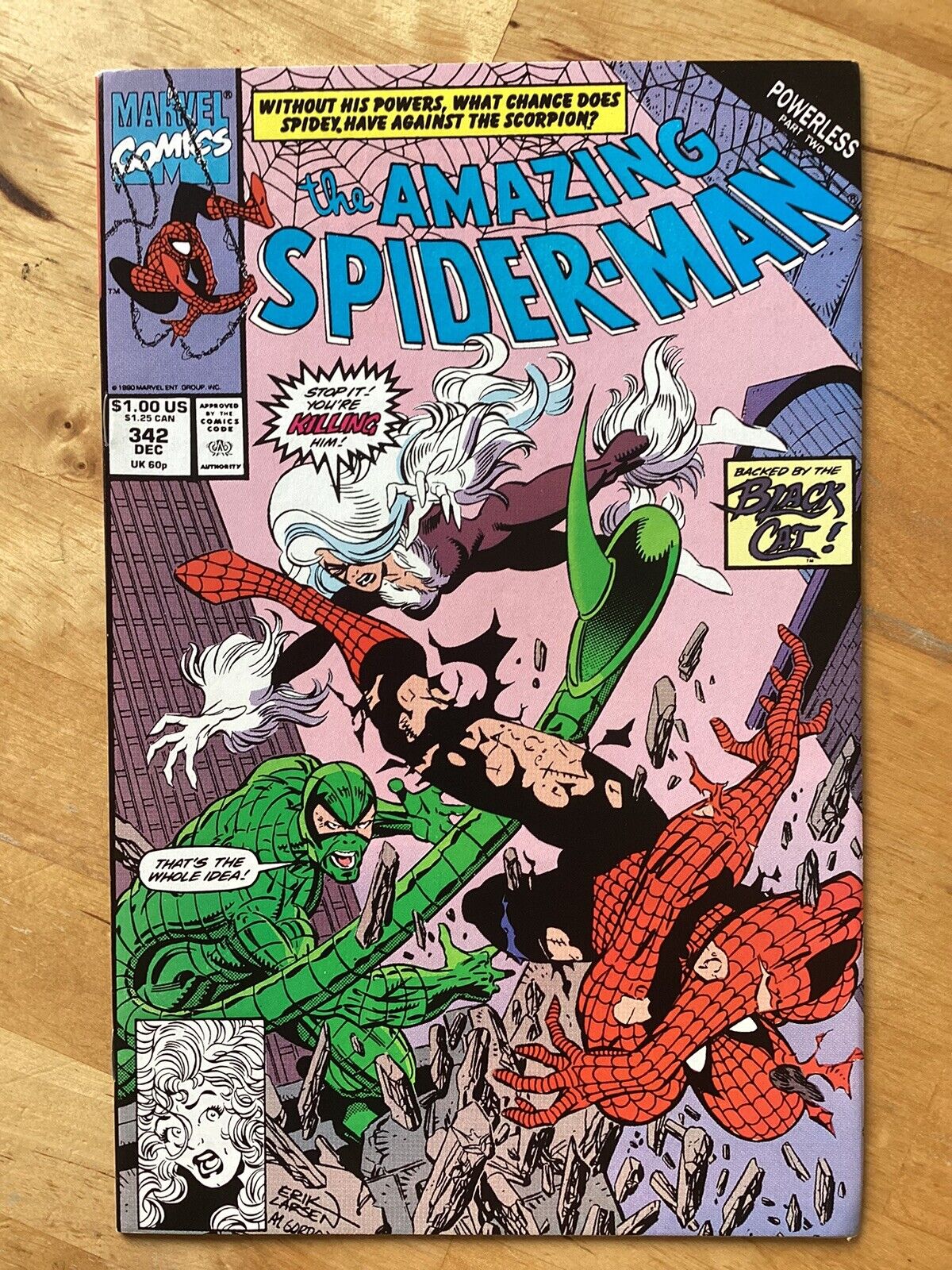 The Amazing Spider-Man #342 (Marvel Comics December 1990)