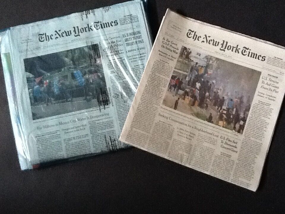 The New York Times May Sunday May 10th and May 24/2024 New