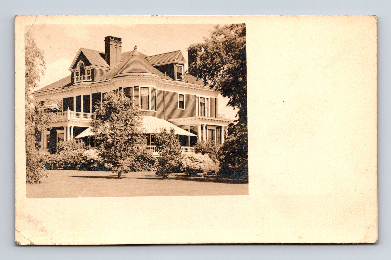 RPPC Dr. John George Gehring Home Clinic Therapeutic Tourism Bethel ME Postcard
