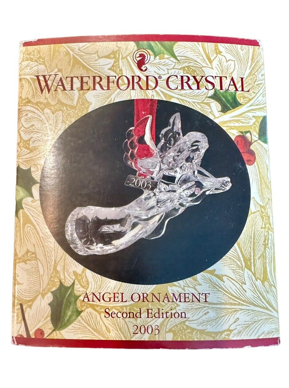 Waterford Crystal 2003 Angel Ornament - Second Edition