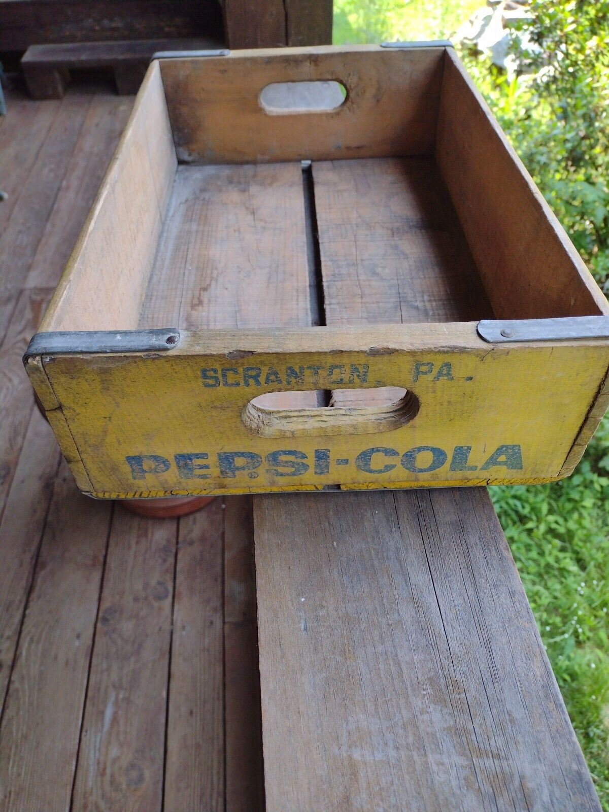 Vintage Wooden Pepsi Crate Scranton, Pa