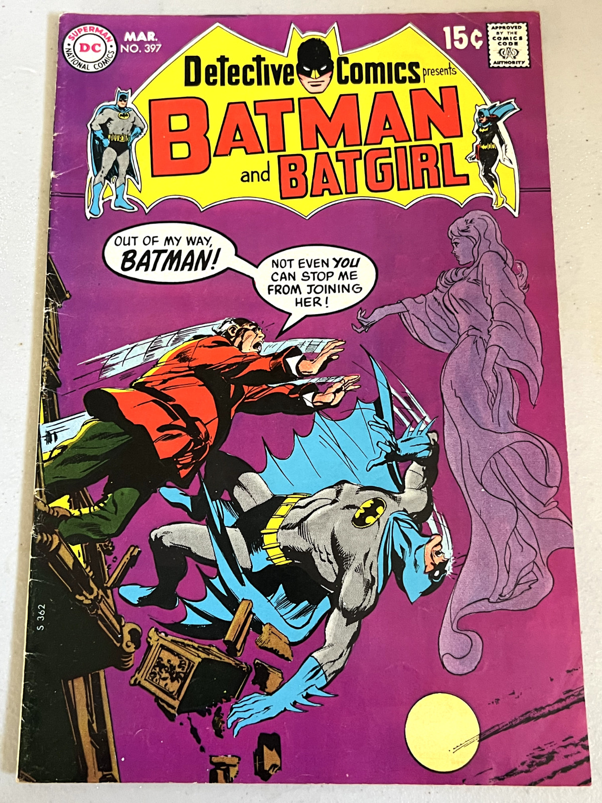 Detective Comics 397 Batman, Batgirl Neal Adams cover/story