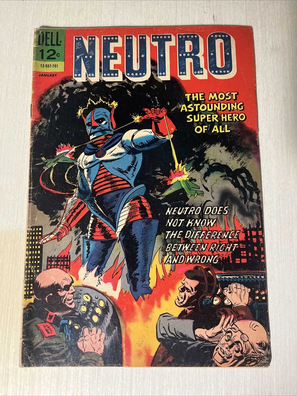 Neutro #1 (1967, Dell) 1st App Neutro Classic Science Fiction