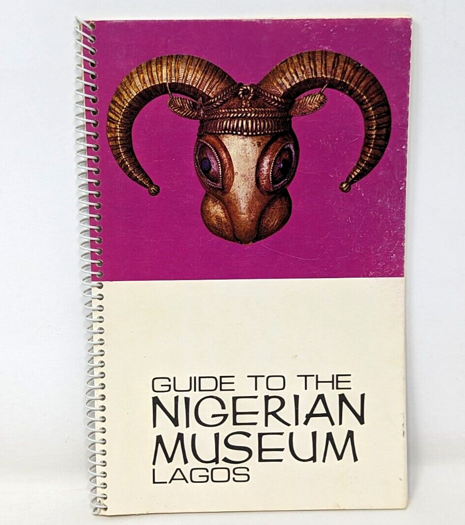 Rare Vintage Guide to the Nigerian Museum Lagos Photography Art Booklet KB23