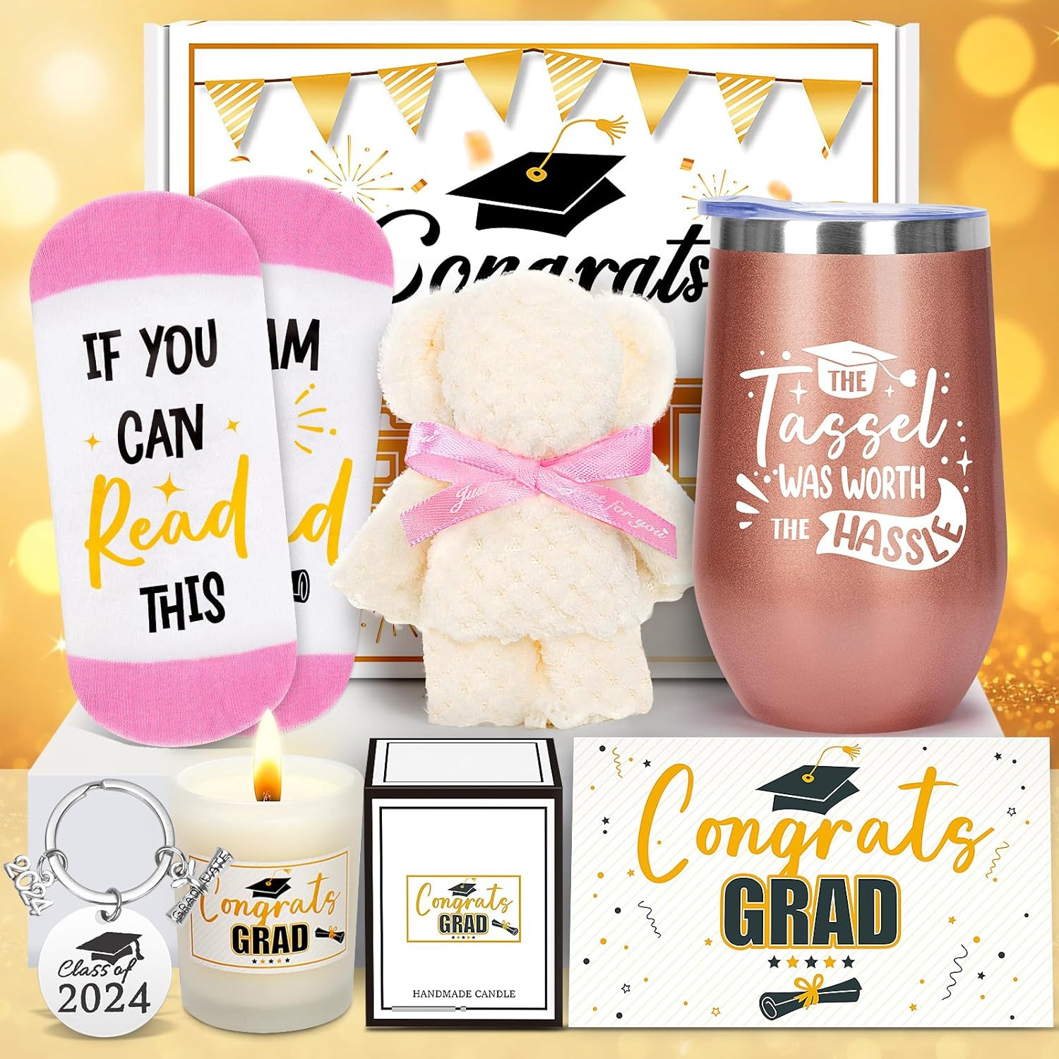 Graduation Gifts for Her 2024, High School College Congratulations Gifts Box wit