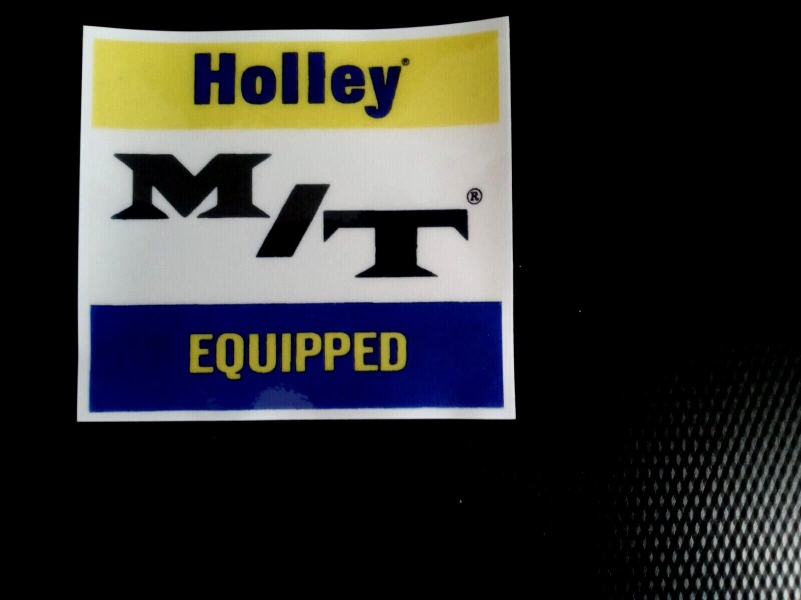 Vintage Holley M/T Equipped Products. When you buy (2) you can save 