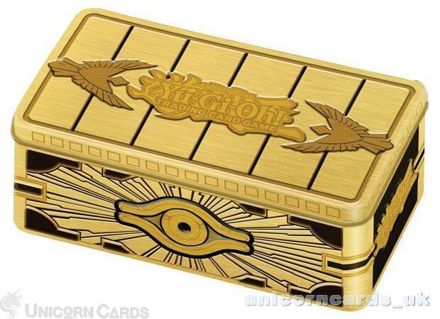 YuGiOh 2019 Gold Sarcophagus Tin UNL Edition :: Brand New And Sealed ::