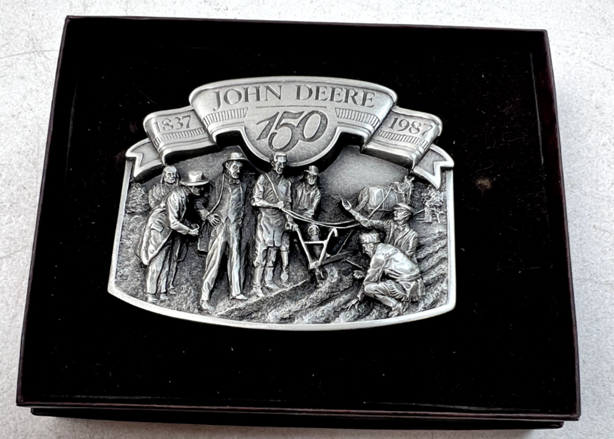 1987 John Deere 150th Anniversary Limited Edition Belt Buckle - #15948