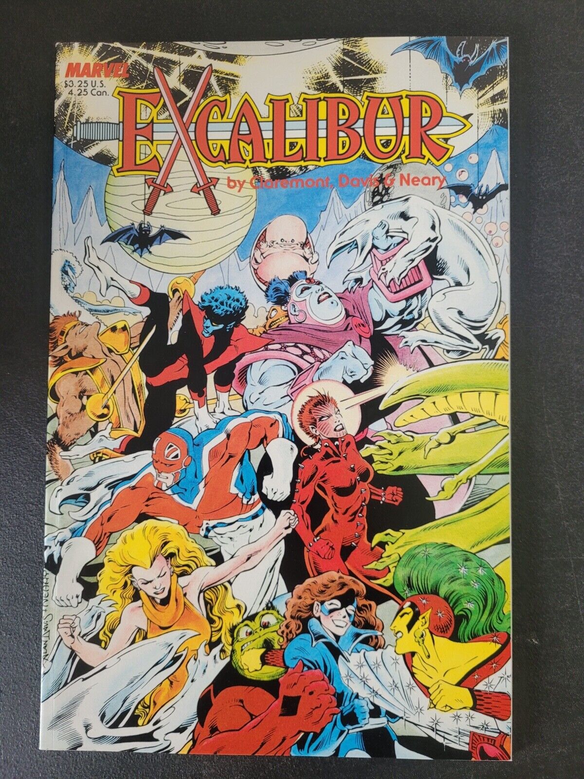 EXCALIBUR THE SWORD IS DRAWN PRESTIGE FORMAT GRAPHIC NOVEL 1987 1ST APPEARANCE
