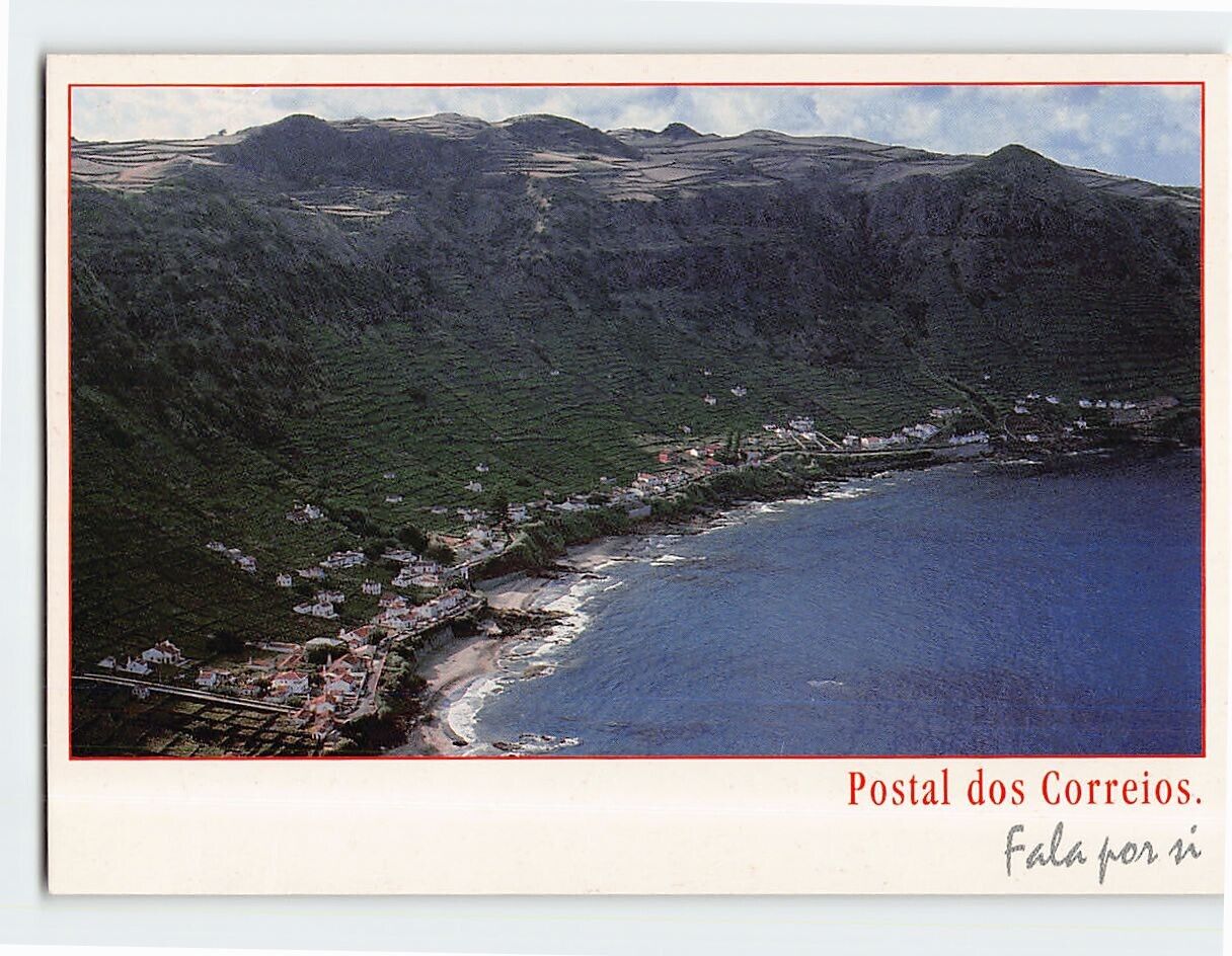 Postcard Aerial View Landscape Sea Nature Scene