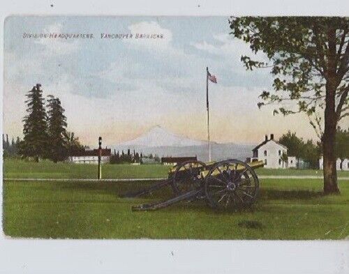 Division Headquarters Fort Vancouver Barracks VTG postcard 1910s
