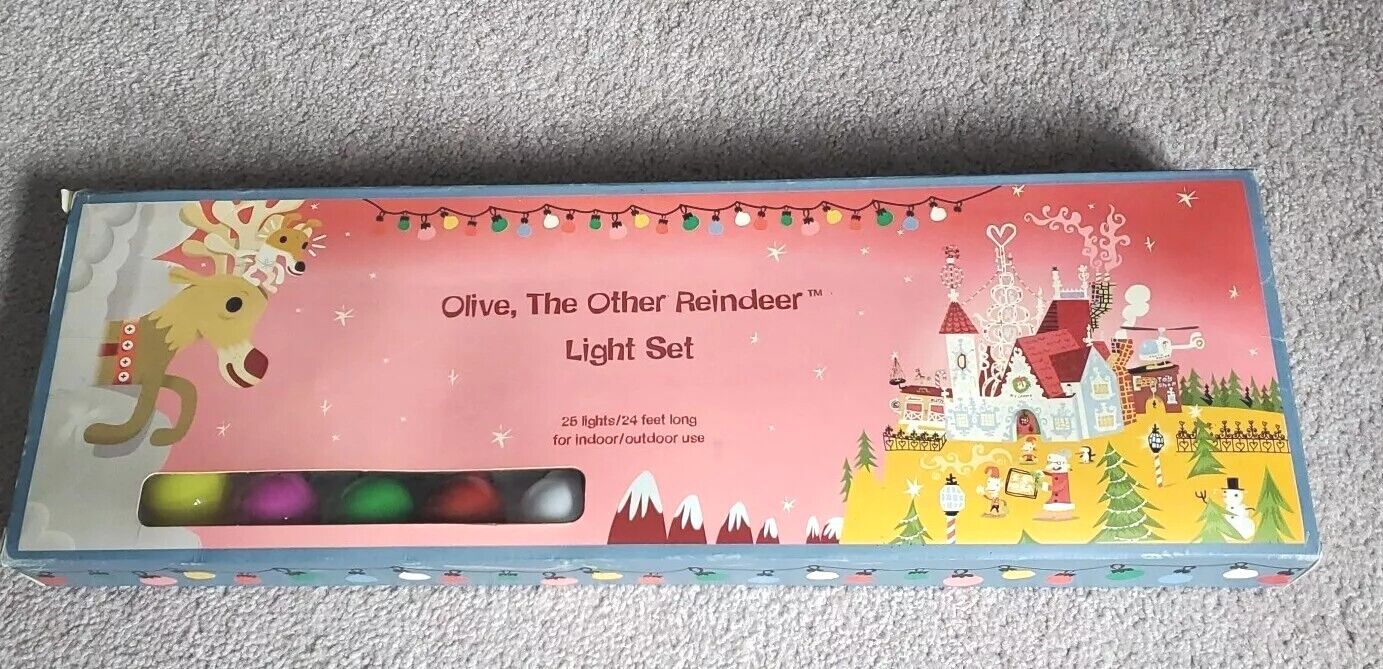 Olive The Other Reindeer Christmas Light Bulb Set Nordstrom New in Box