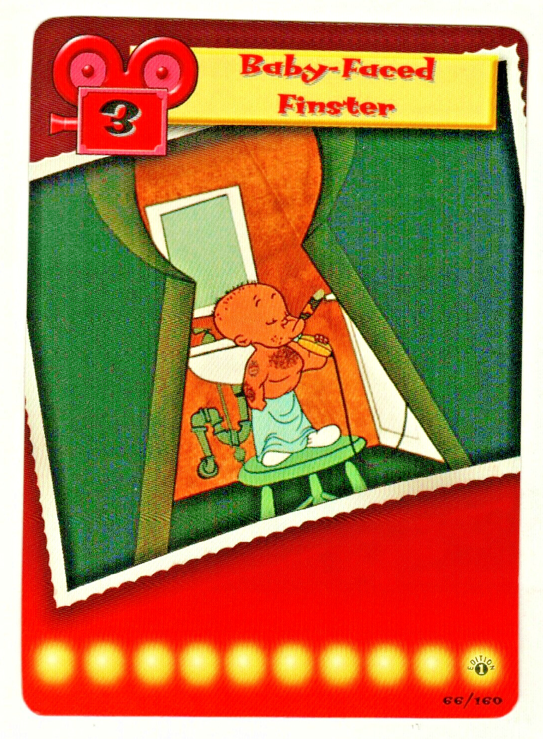 2000 LOONEY TUNES CARDS WOTC SERIES 1 - BABY-FACED FINSTER #66