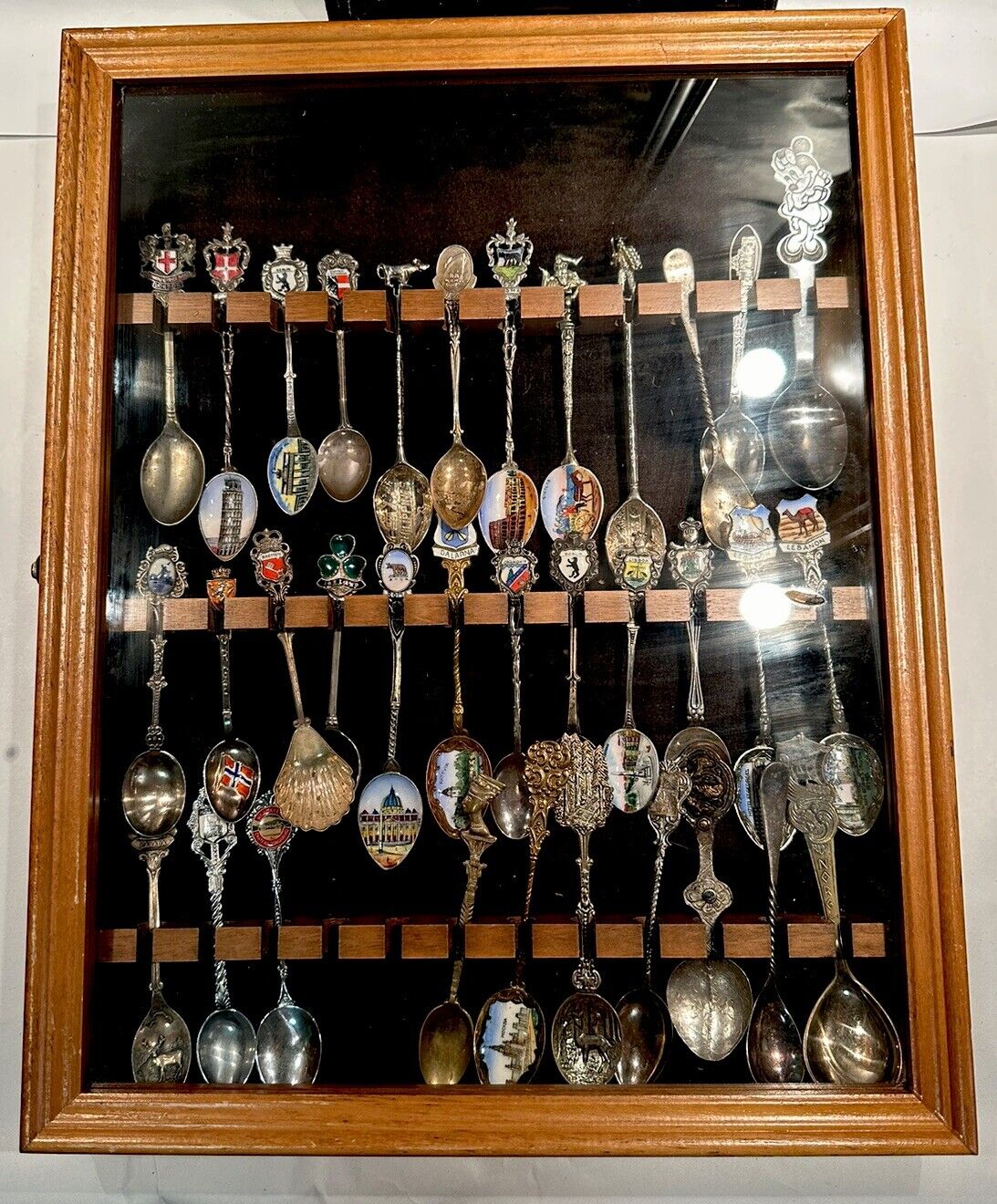 Lot/Collection Of Vintage/Antique Souvenir Spoons 