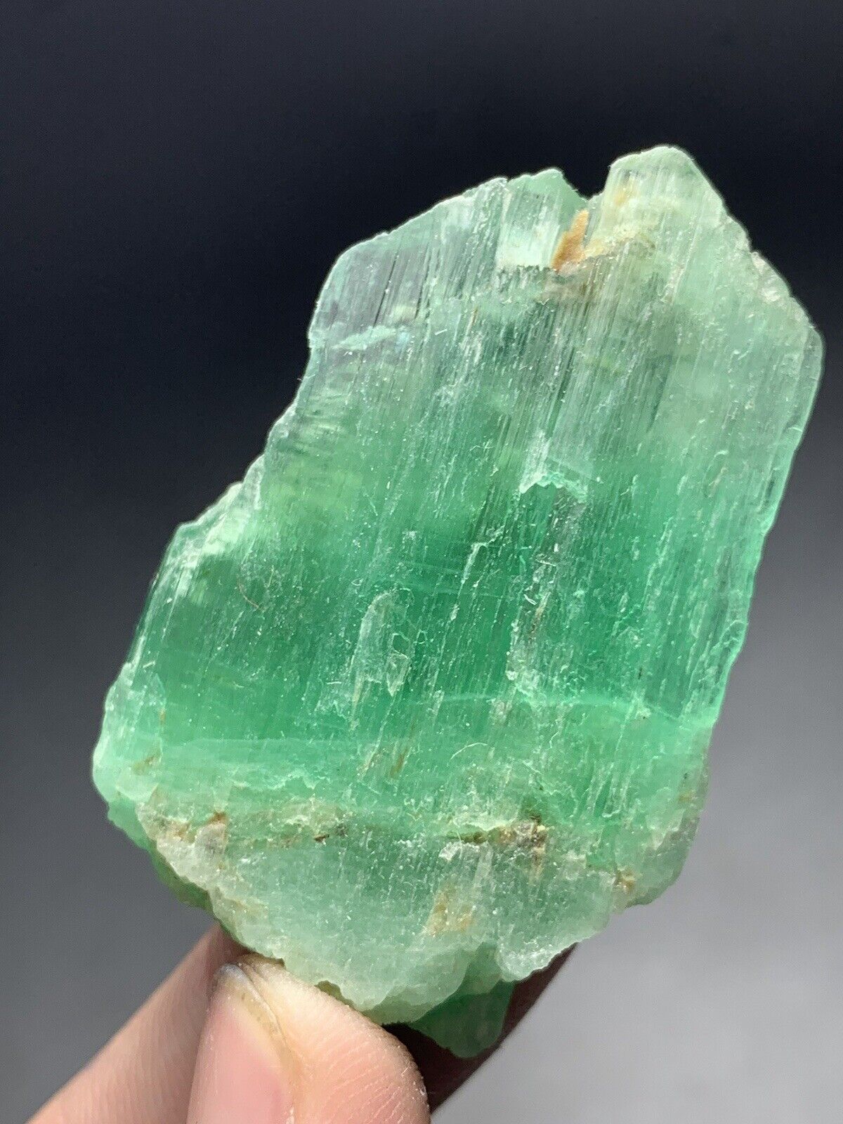 160 Carat Hiddenite Kunzite Crystal From Afghanistan
