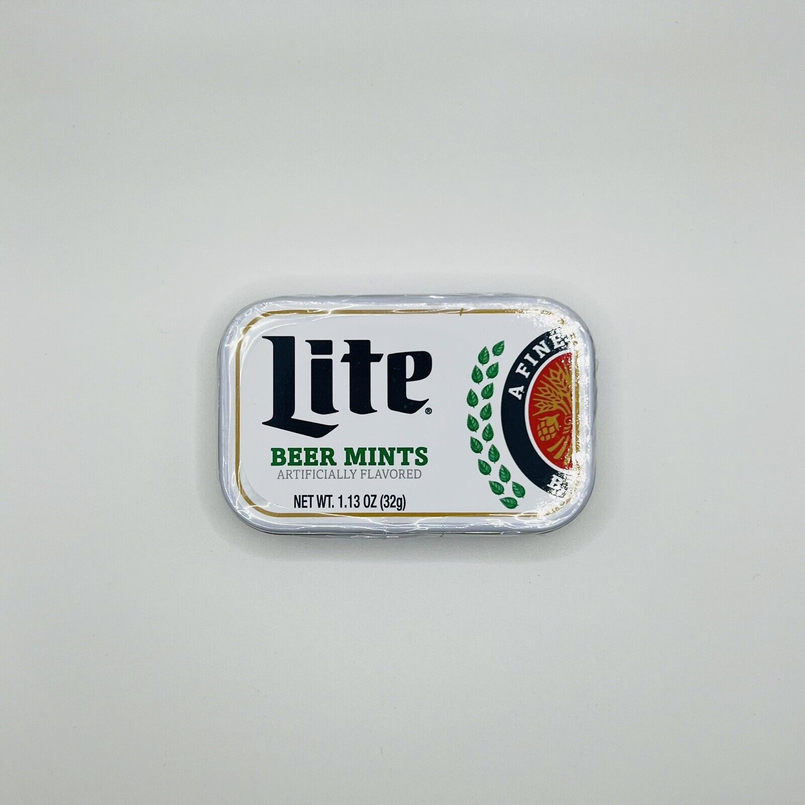 Miller Lite Beer Mints. In Hand.