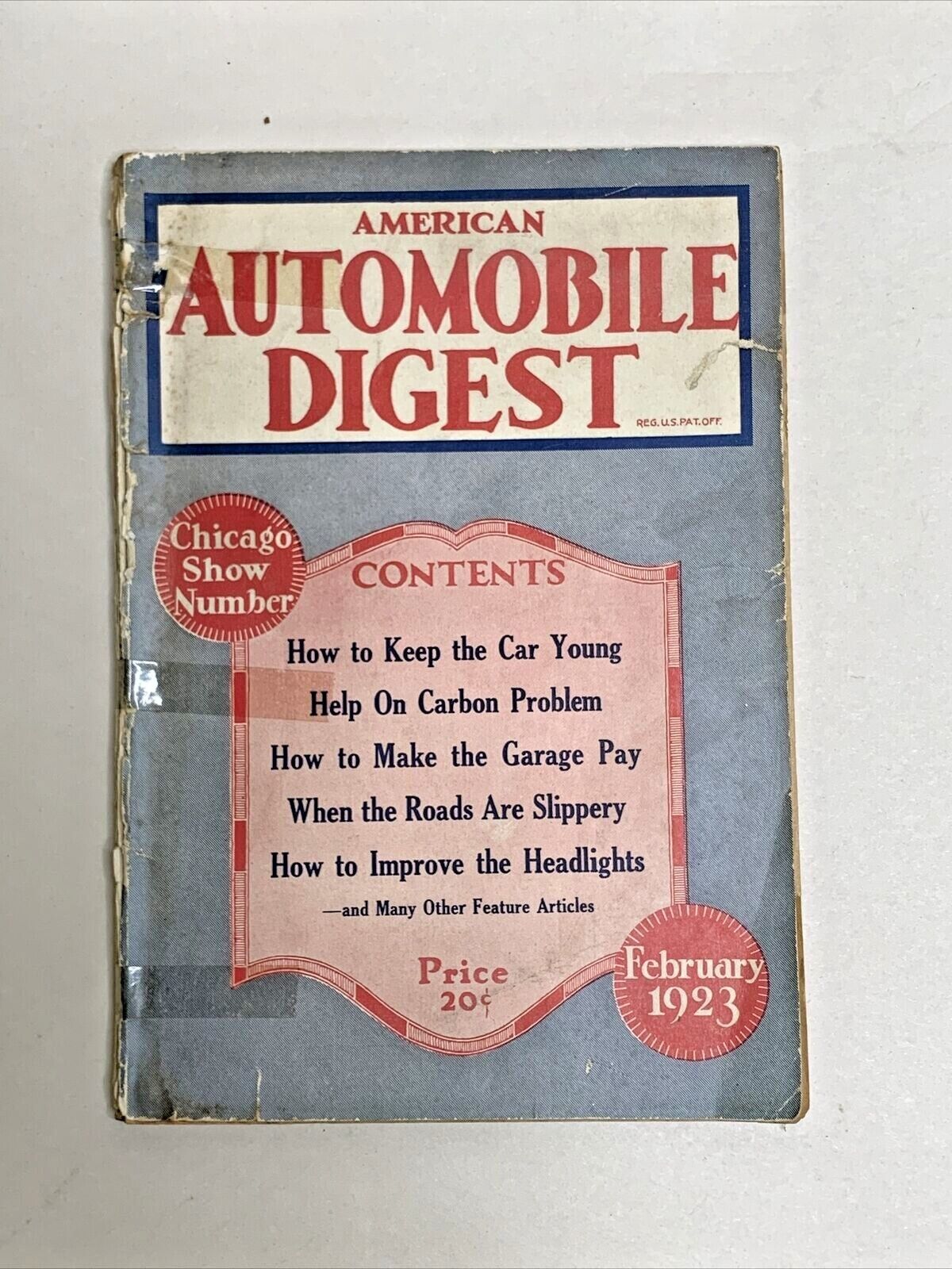 American Automobile Digest February 1923 Vol. 2 No. 2