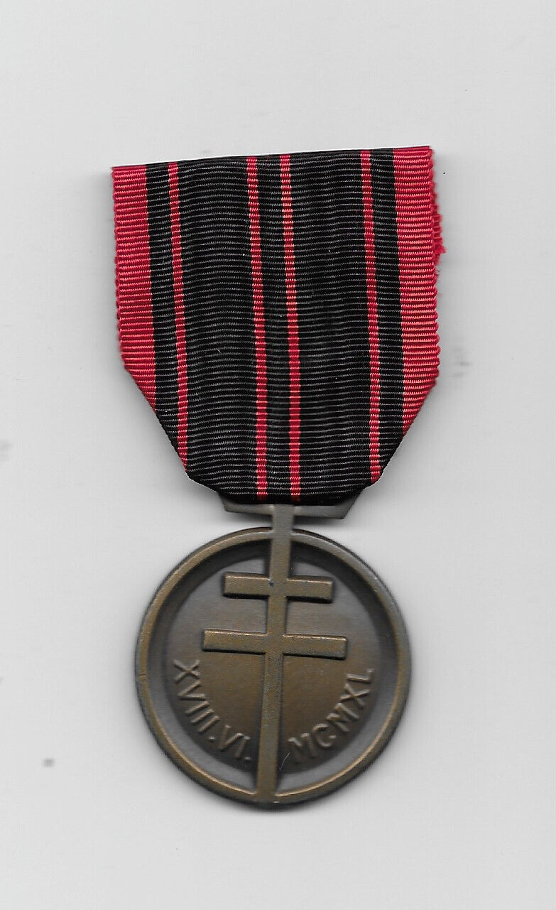 WW2 Original French Military Resistance Medal - 1939-1945