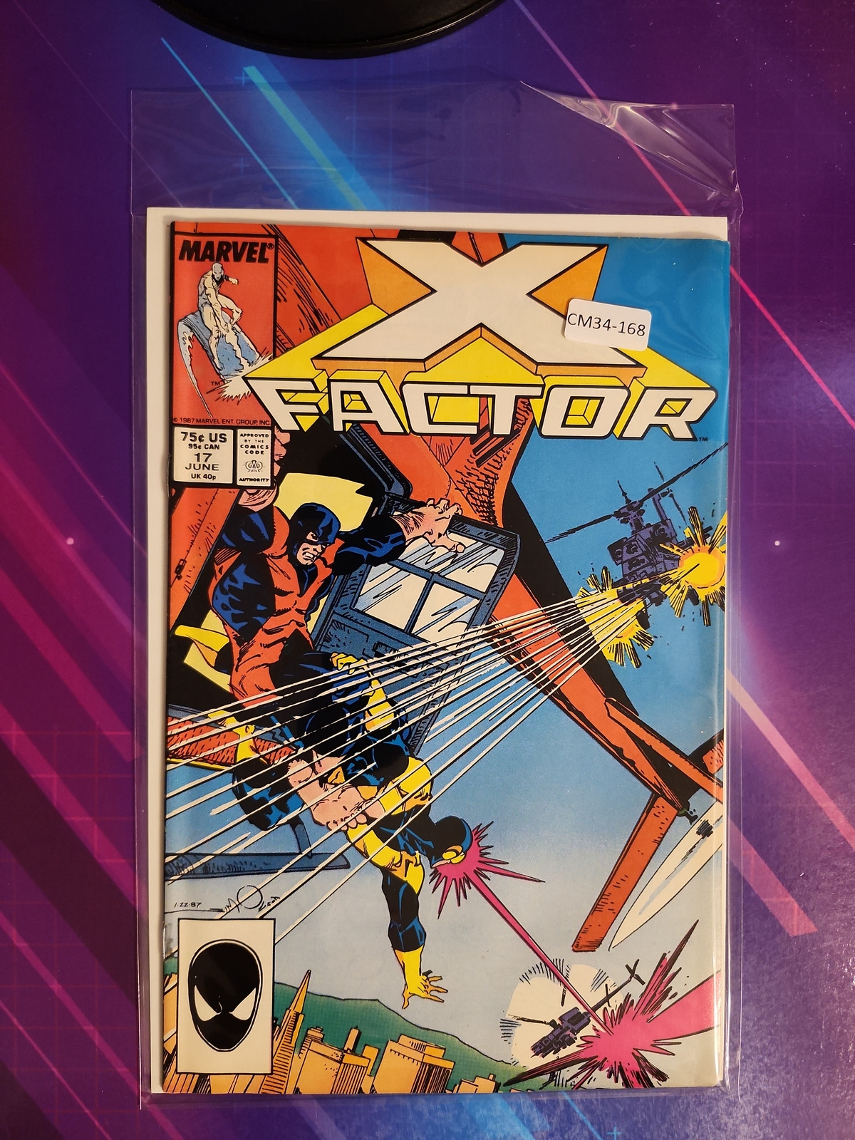X-FACTOR #17 VOL. 1 HIGHER GRADE 1ST APP MARVEL COMIC BOOK CM34-168