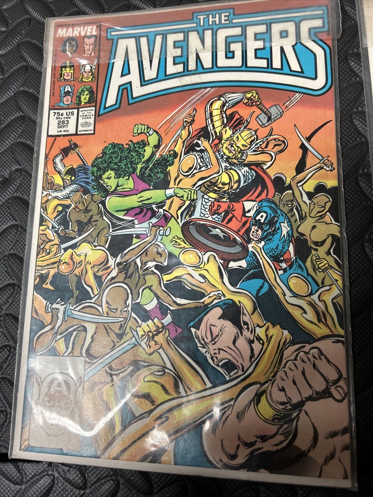Vintage The Avengers 75 Cent Comic Lot