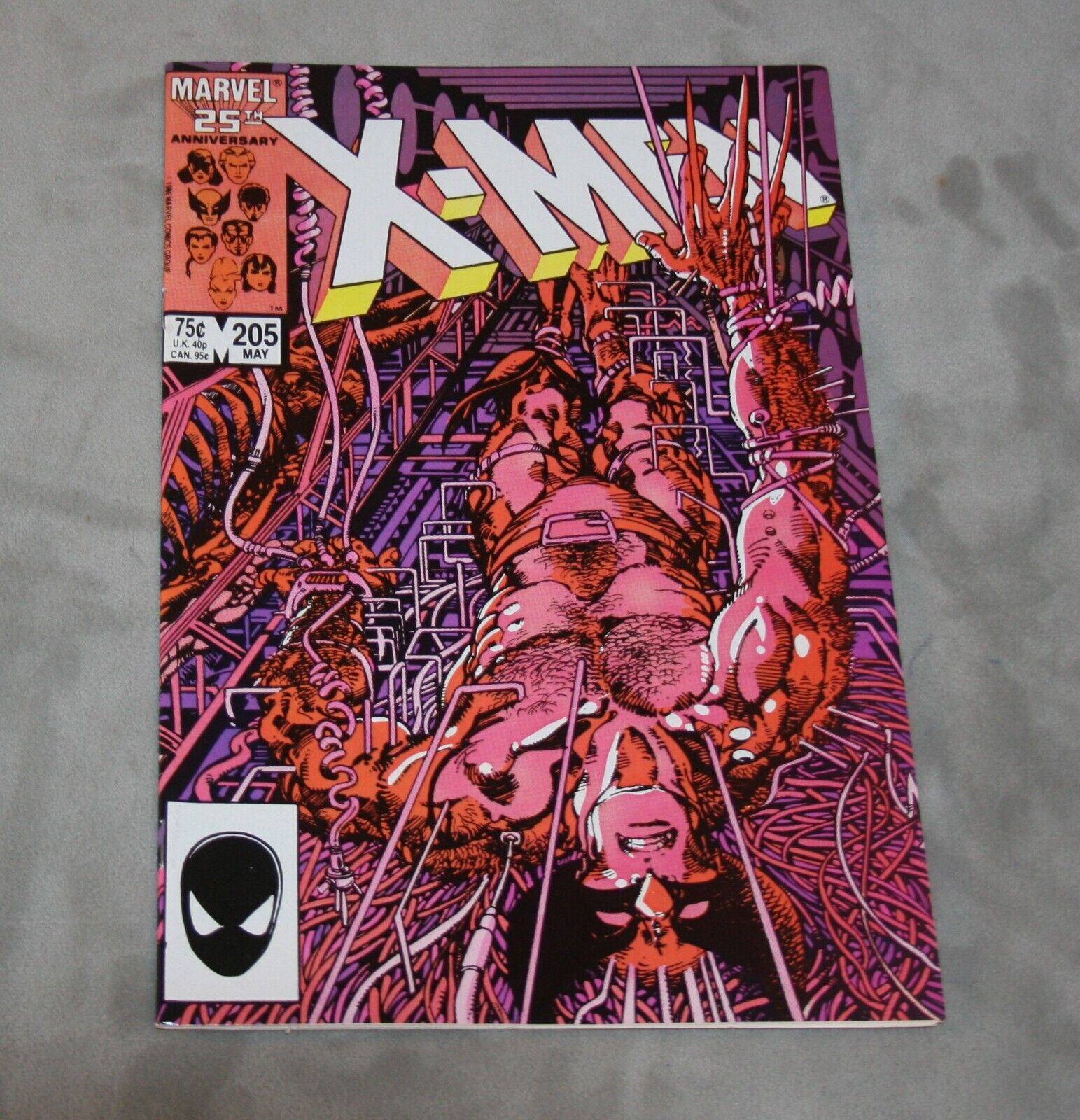 Marvel Comics The Uncanny X-men #205 - High Grade - Origin of Lady DeathStrike