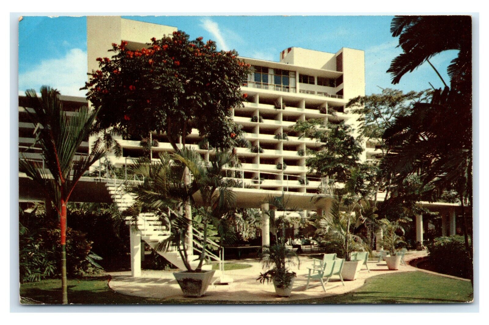 Postcard The Patio, El Panama Hotel, Panama T21