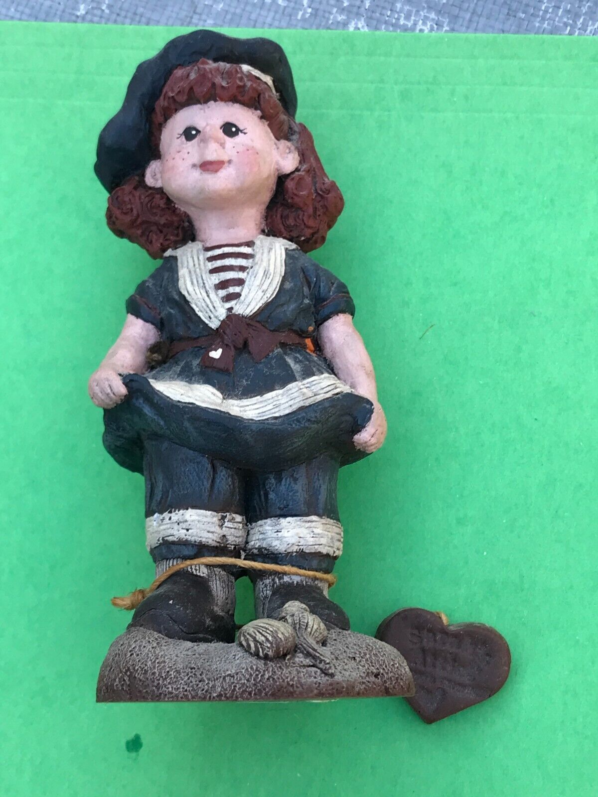 Vintage Sarah\'s Attic Red Haired  Girl \