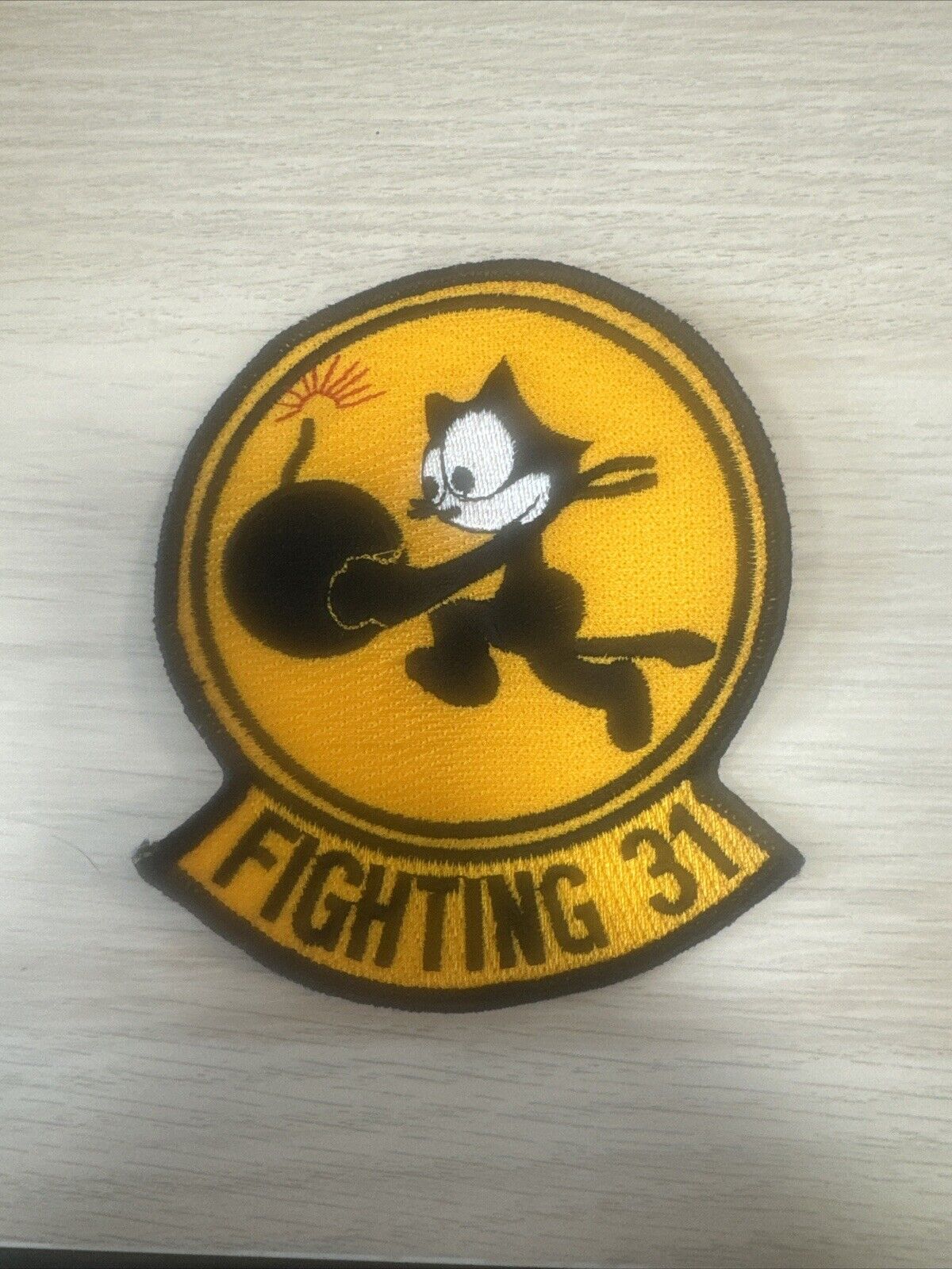 US Navy - Fighting 31 Felix Bombcat - VFA-31 Strike Fighter Squadron SewOn Patch