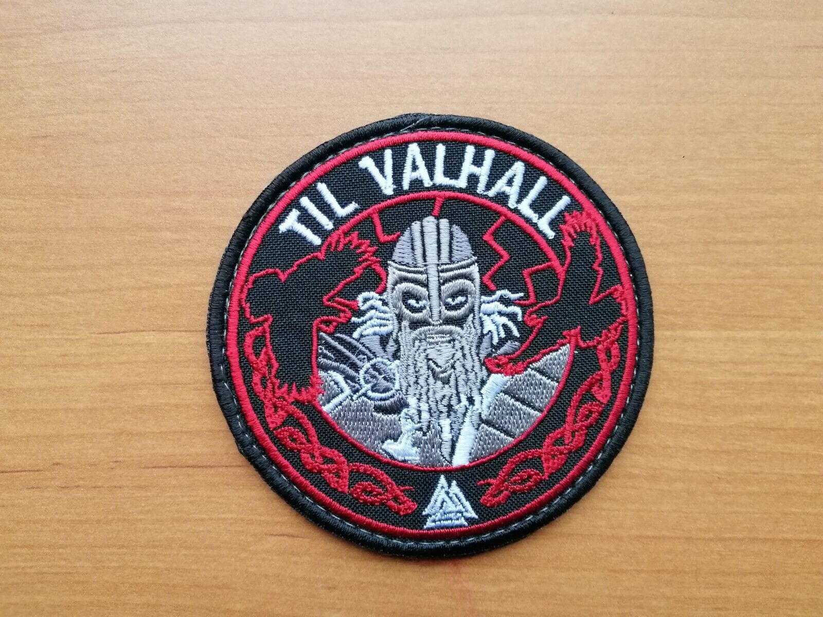 Til Valhall embroidered patch  UKRAINIAN ARMY PATCH