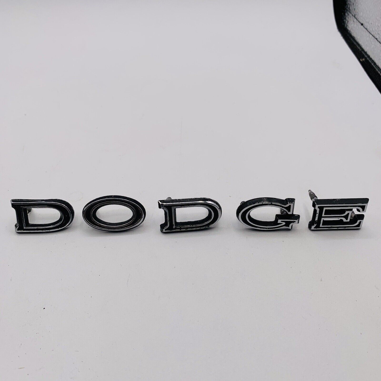 BX12 Dodge Hood Nose Letter Emblems Vintage 1969-71 Part 2998274-7 DODGE POLARA