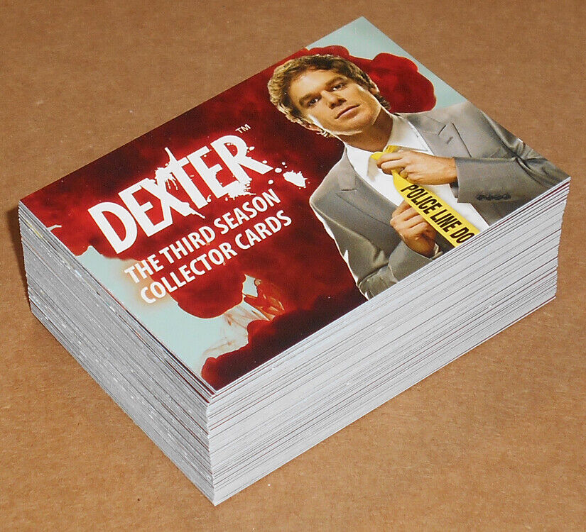 Dexter Season 3 ~ COMPLETE 72 CARD BASE SET ~ Breygent