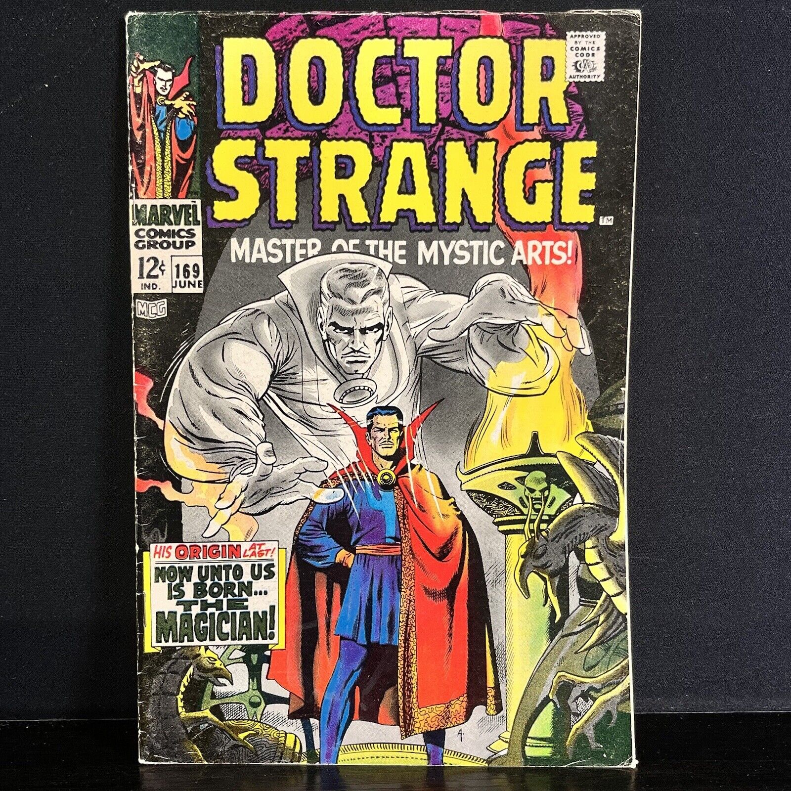Silver Age Marvel Dr Strange #169 Very Good Condition
