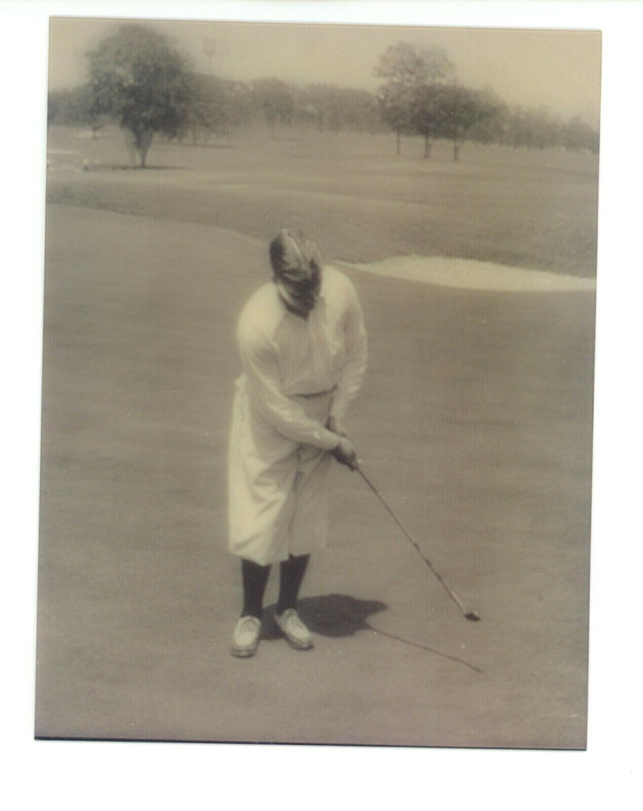 Bobby Jones 3-d Photograph BW Golf PGA Tour Golfing Putting Portrait Reprint 3d