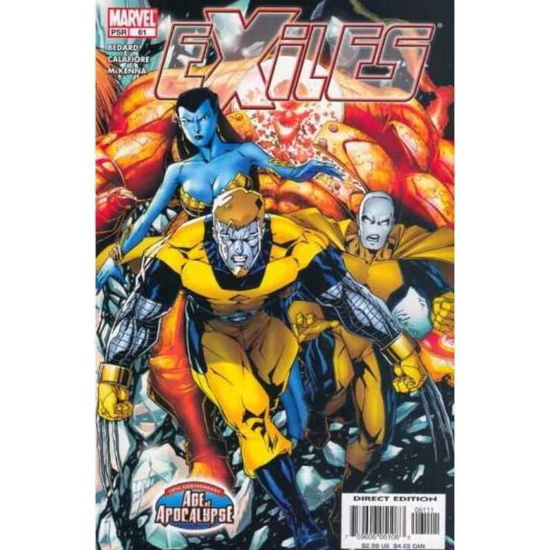 Exiles #61  - 2001 series Marvel comics NM Full description below [a@
