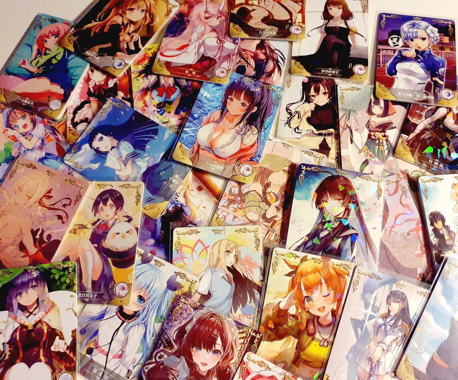 100x Goddess Story Waifu Card | Anime Girls - CARD SET [ Waifu Collection ]