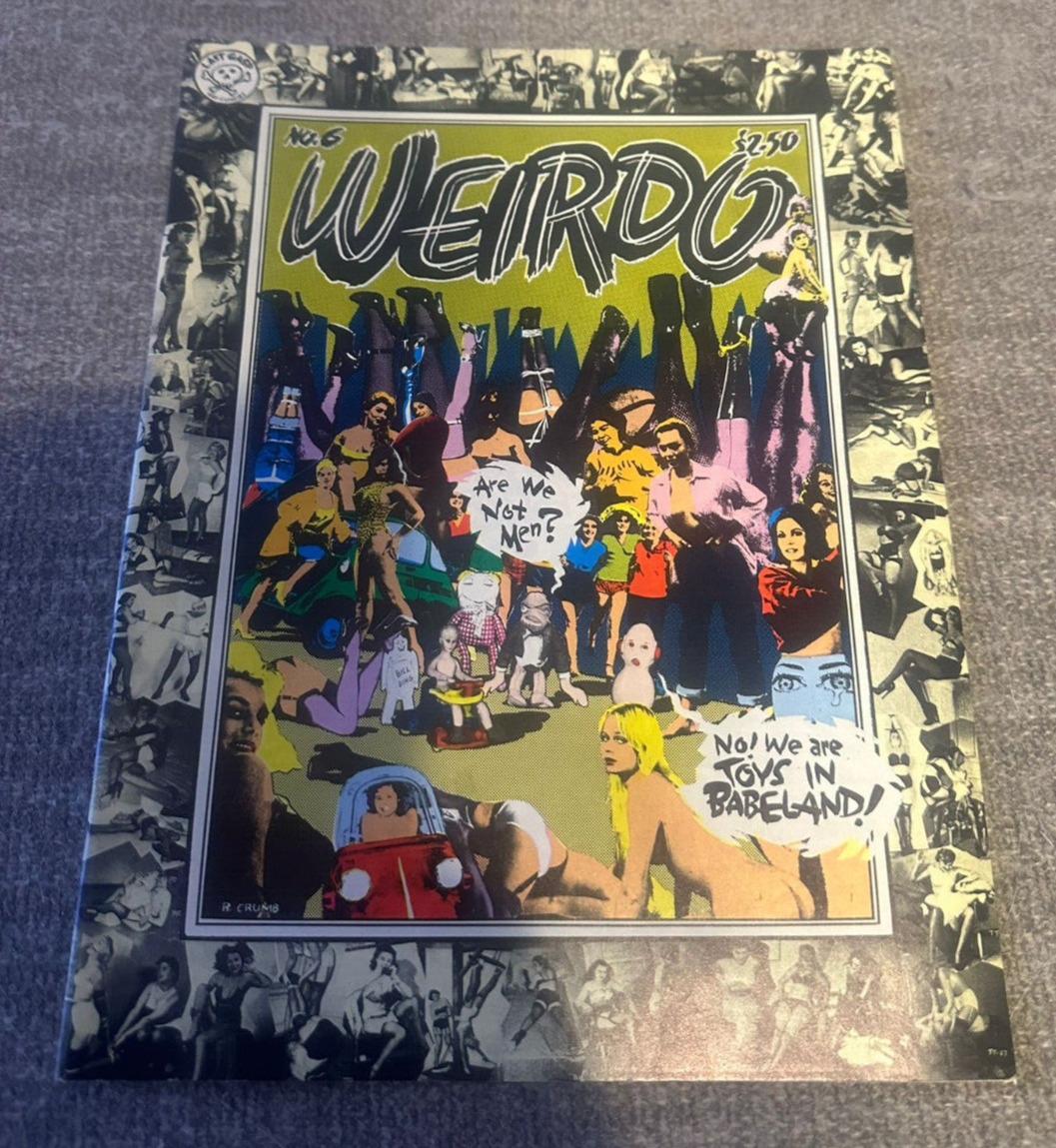 Vintage Last Gasp Magazines R Crumb Underground Comix ~ 1982 Weirdo #6