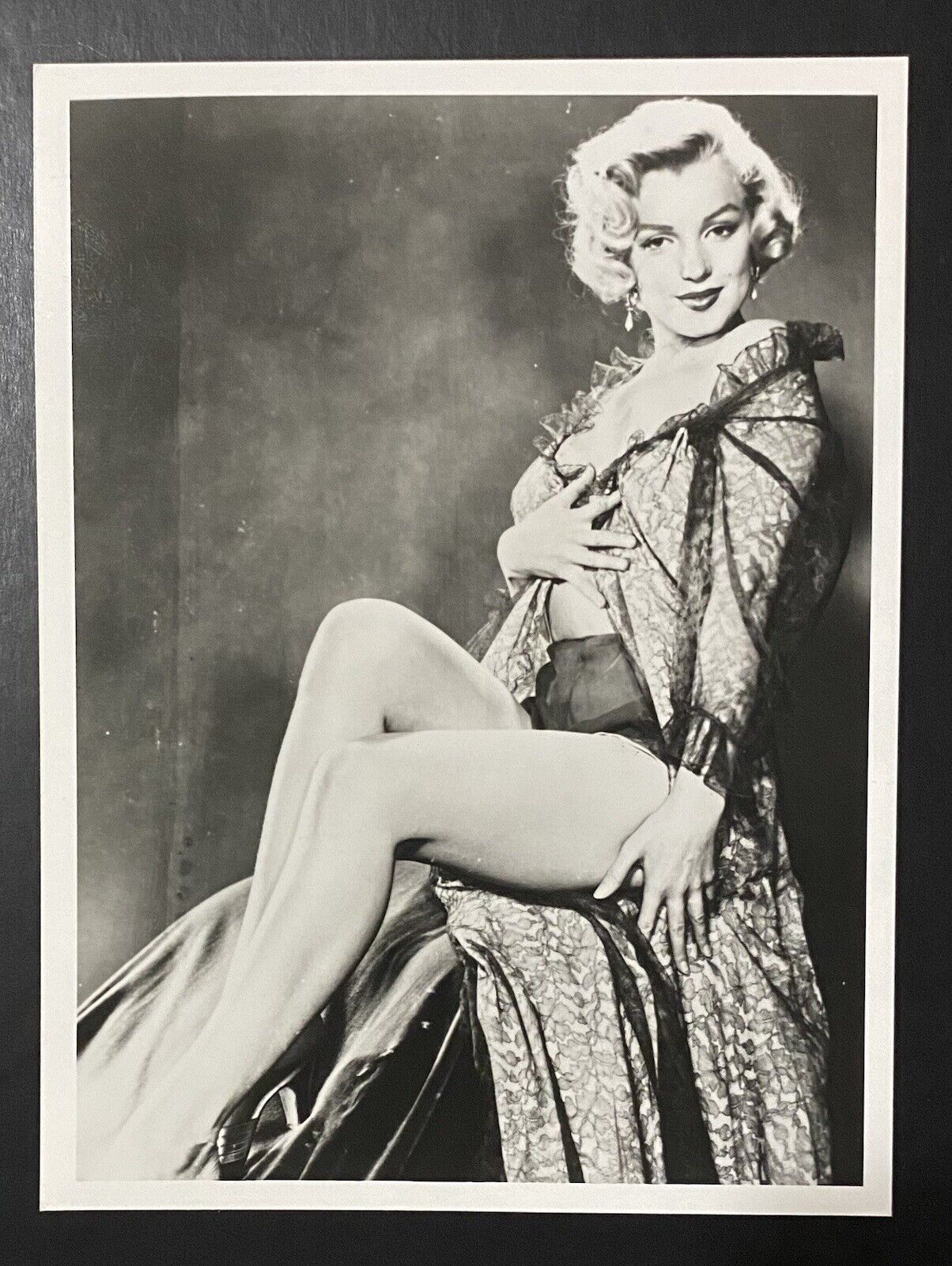 1952 1953 Marilyn Monroe Original Photograph Frank Powolny Glamour Pinup Stamped
