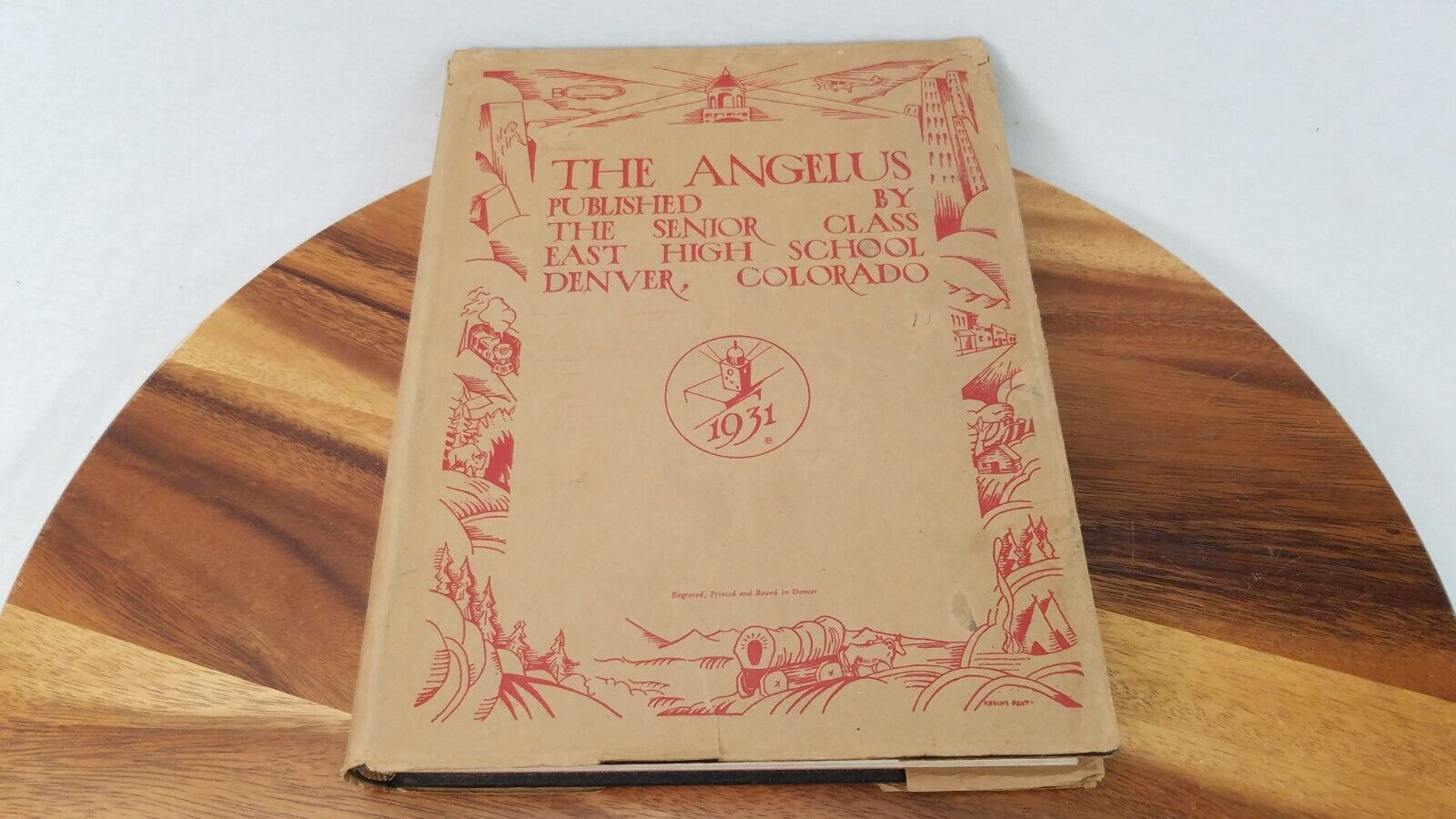 1931 EAST HIGH SCHOOL YEARBOOK, THE ANGELUS, DENVER, COLORADO