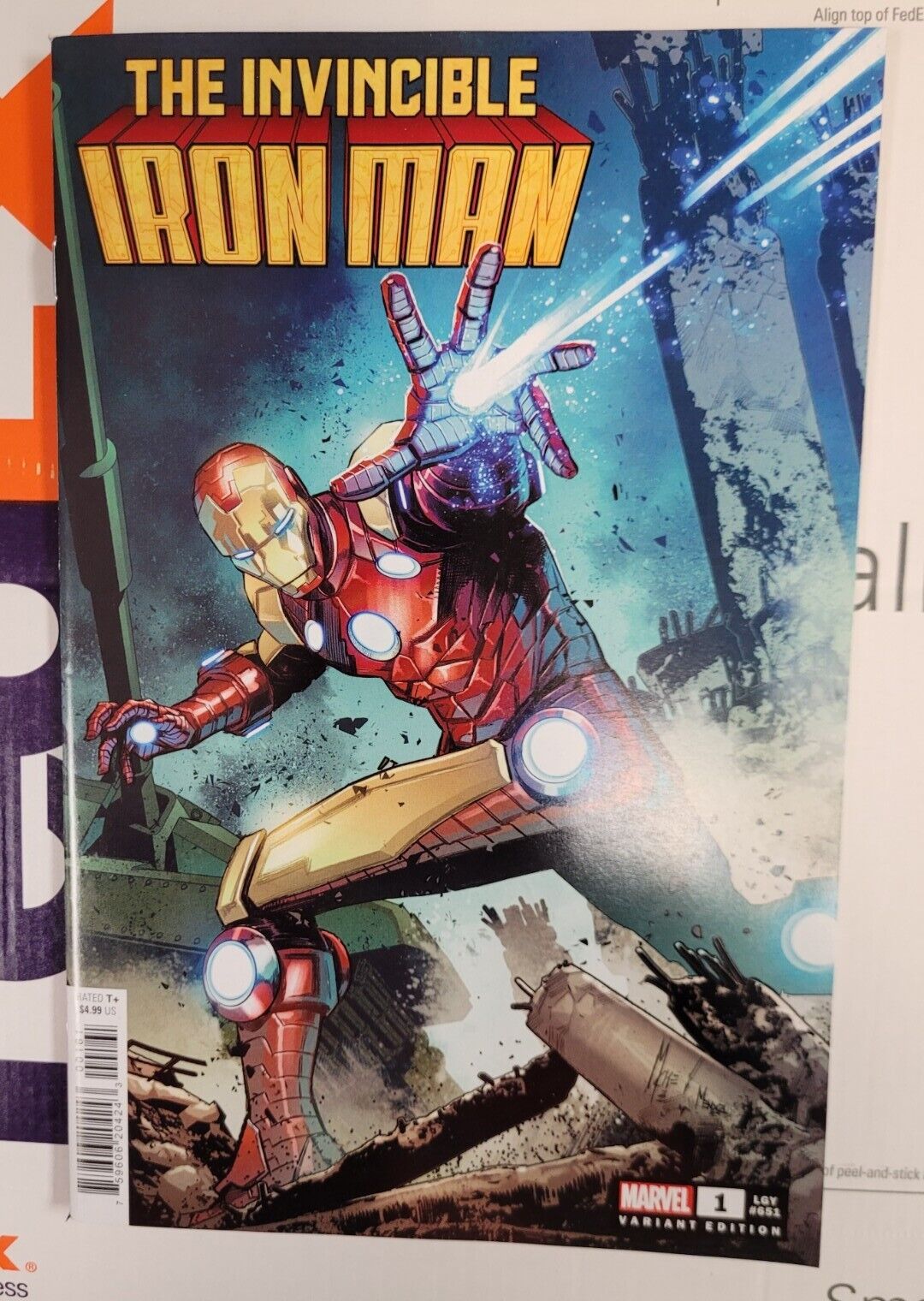 Invincible Iron Man 1 X-Treme Variant cover 2022 NM- OR BETTER 