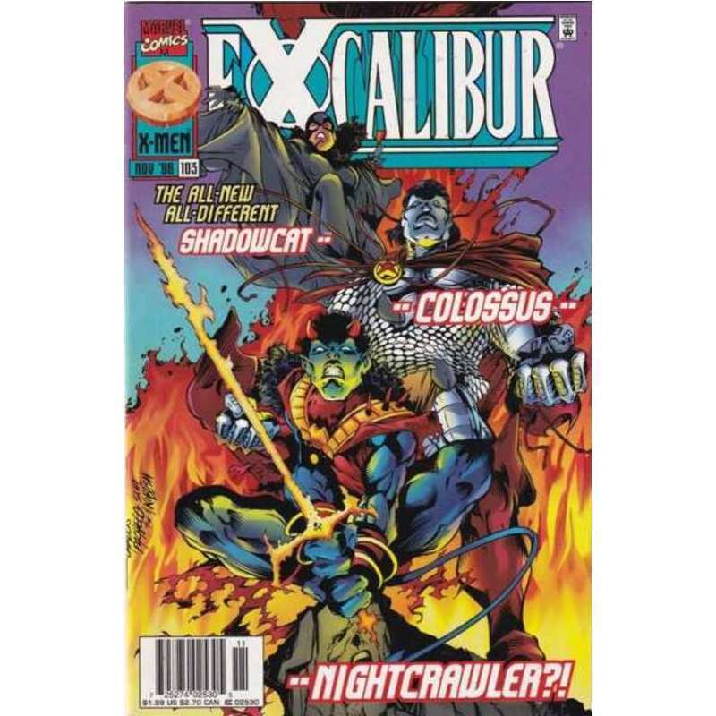 Excalibur (1988 series) #103 Newsstand in Near Mint condition. Marvel comics [x/