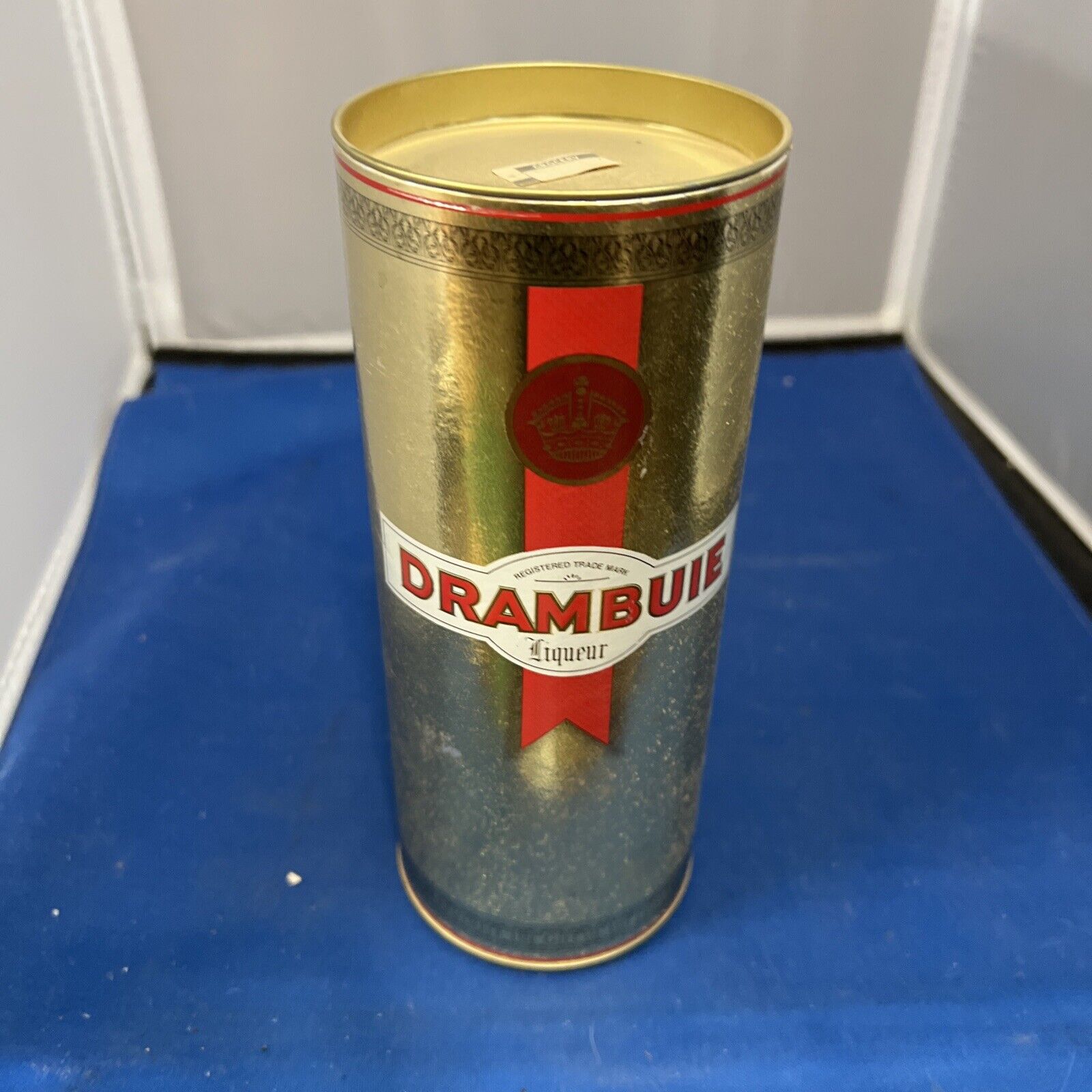 Vintage Drambuie Liqueur Bottle Container