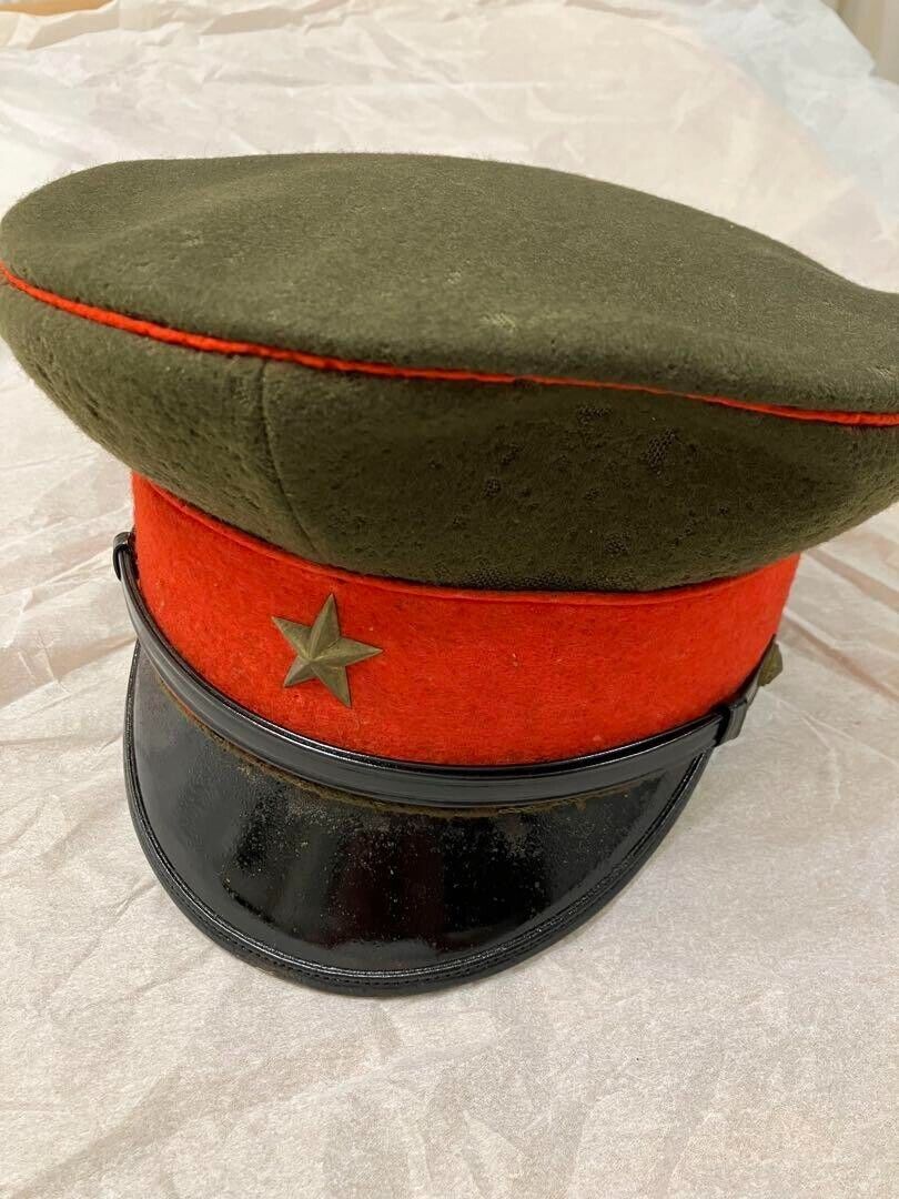 [Used] Antique Original WW2 Japanese Imperial Guard Officers Hat Cap Military
