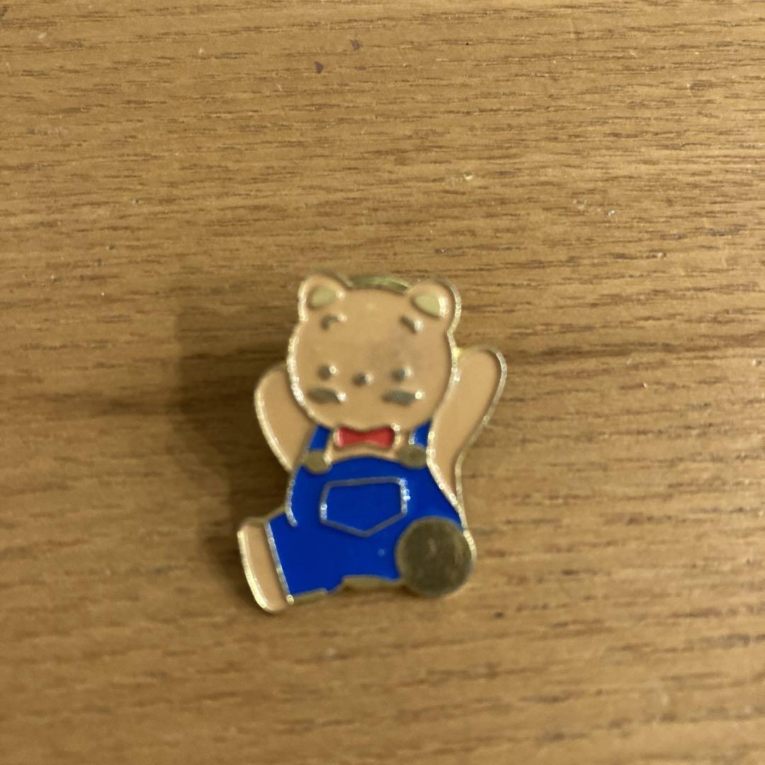 Sanrio Vintage Mr. Bear\'S Dream Mr.Bear\'S Pin Badge from japan