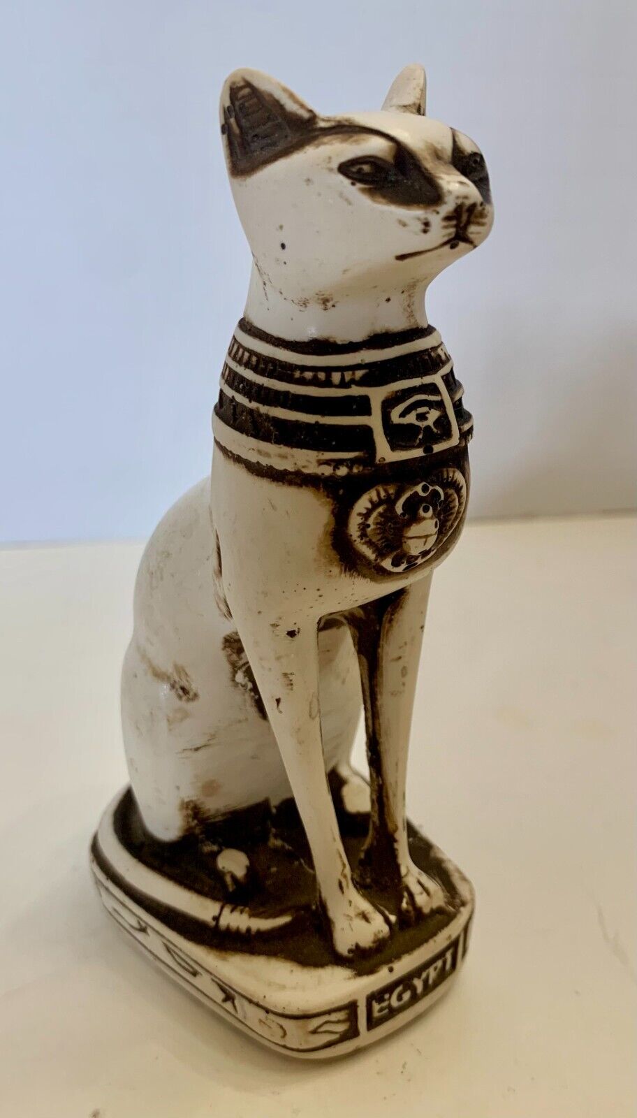 Ancient Egyptian Cat Goddess Bastet Statue 5 1/2 in.