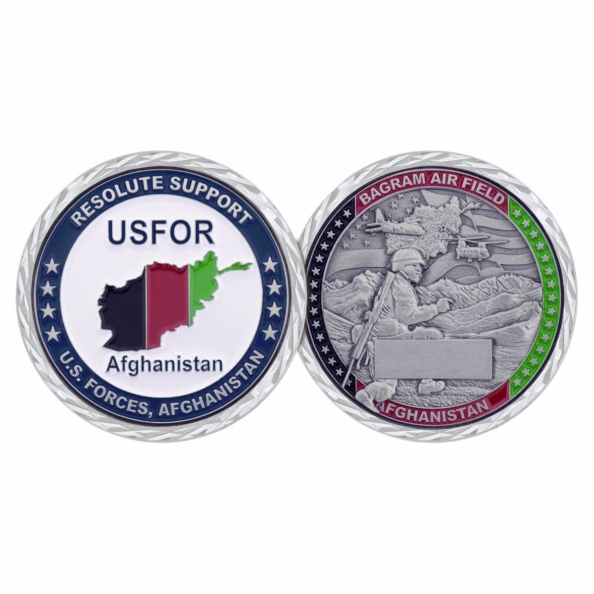 RESOLUTE SUPPORT USFOR BAGRAM AIR FIELD AFGHANISTAN 1.75\