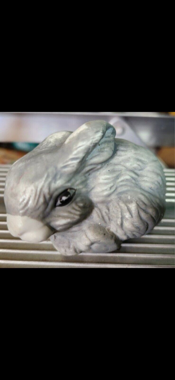 vintage realistic bunny Figurine
