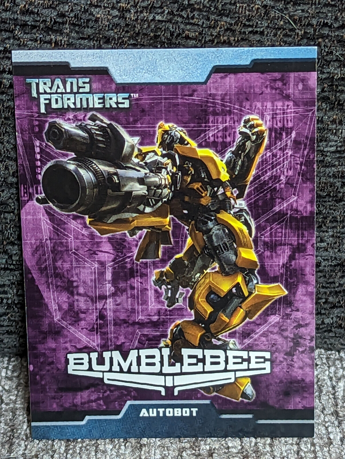 2007 Topps Hasbro Transformers Bumblebee Camaro #3 Movie Card 